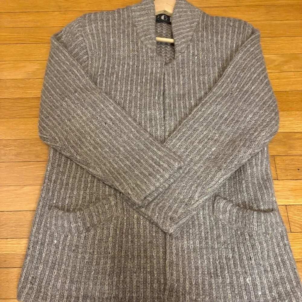 Vintage P.G.E. Wool Mohair Sweater Oatmeal Womens Small Grandmacore Cottagecore - Picture 8 of 11